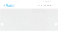 Desktop Screenshot of metricmed.com